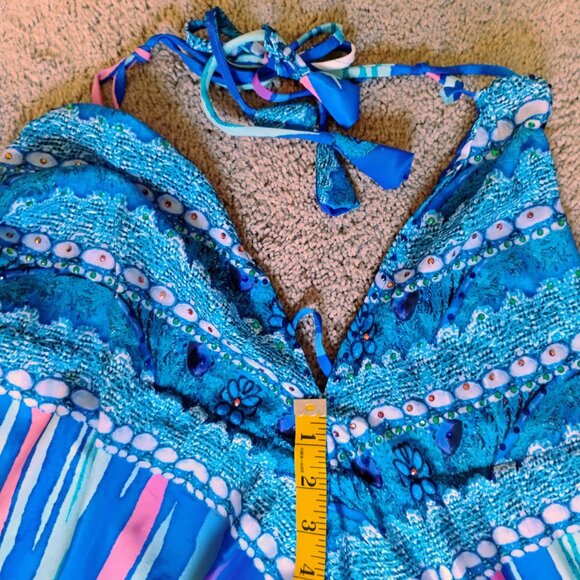 Woman's Dress Multi Color India Boutique free size 100% polyester casual - Picture 8 of 8